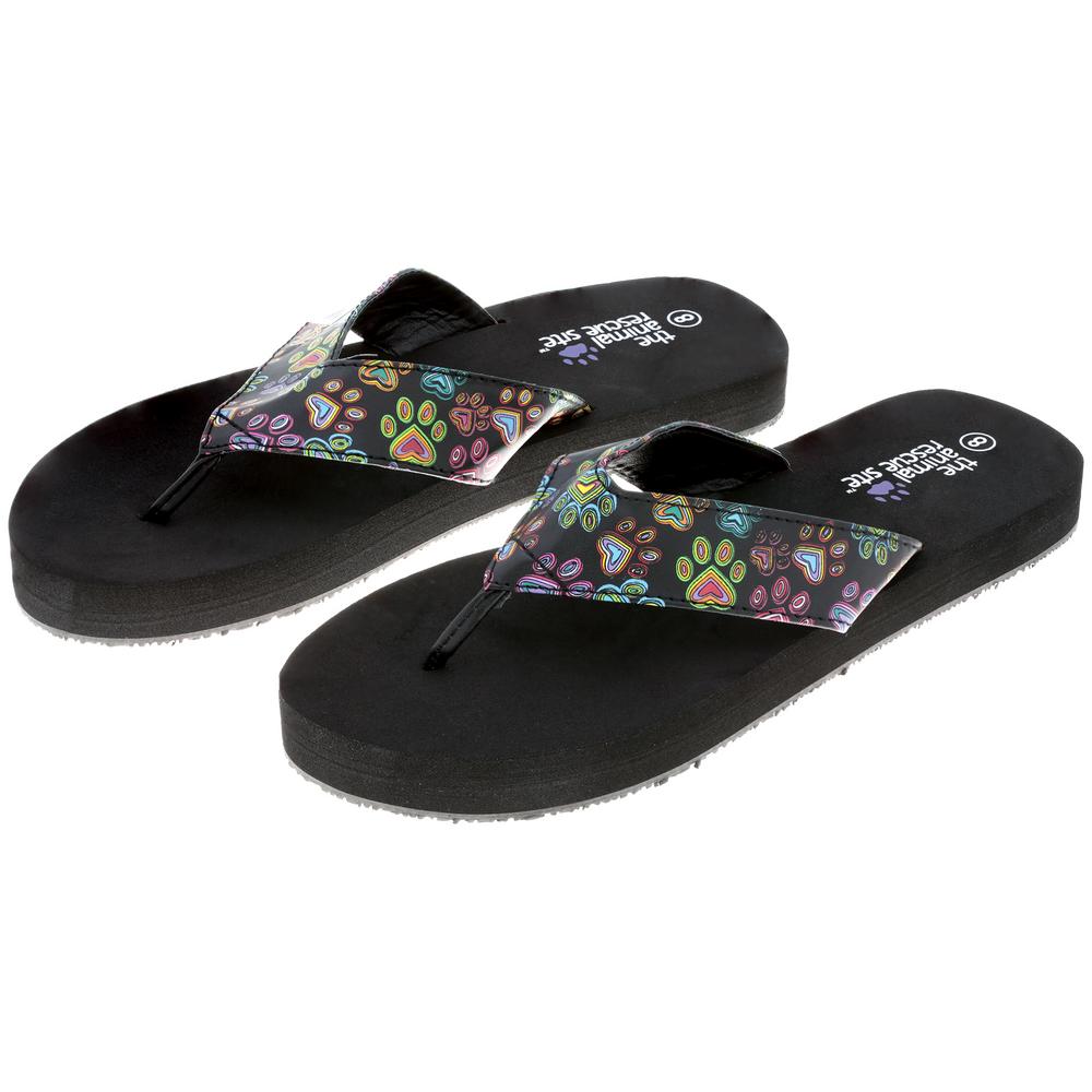 Pawsitively Lovely Flip Flops : The Animal Rescue Site